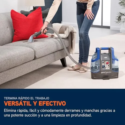 Vax ▫️ SpotWash Duo – Removedor de manchas para tapetes e estofos, com acessório para animais de estimação, acessórios para várias superfícies e solução para limpar escadas, sofás, automóveis e superfícies duras 3