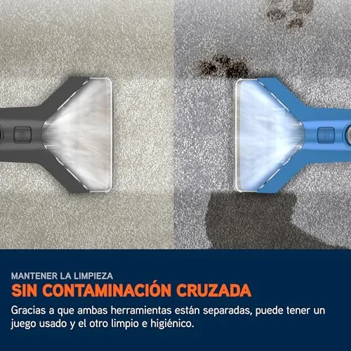 Vax ▫️ SpotWash Duo – Removedor de manchas para tapetes e estofos, com acessório para animais de estimação, acessórios para várias superfícies e solução para limpar escadas, sofás, automóveis e superfícies duras 4