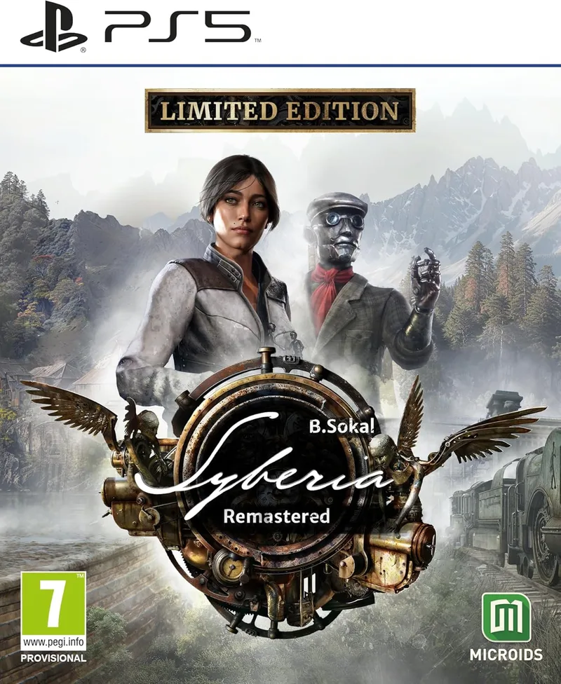 MICROÏDS ▫️ Syberia Remastered - Edição limitada - PS5