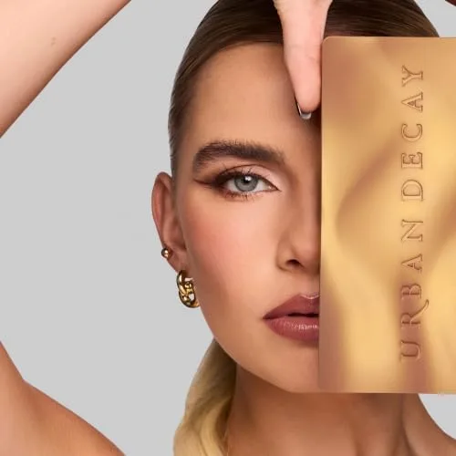 URBAN DECAY ▫️ Naked Shaped Warm, paleta de sombras de olhos neutras, 14 tons multifuncionais para looks versáteis com acabamentos cremosos, mate e brilhantes 4