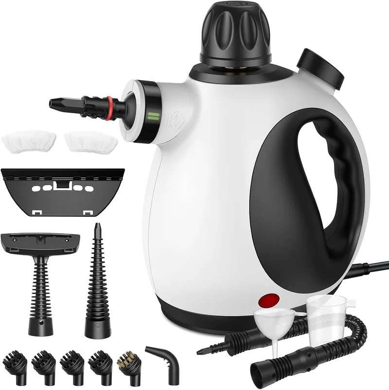 GalhanEhe ▫️ Vaporeta para limpeza doméstica e 14 acessórios, 1050 W, sem produtos químicos