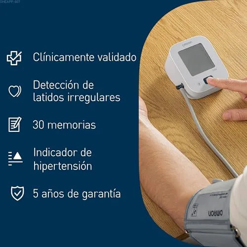 OMRON ▫️ X2 Essential – Tensiómetro digital de braço, clinicamente validado 3