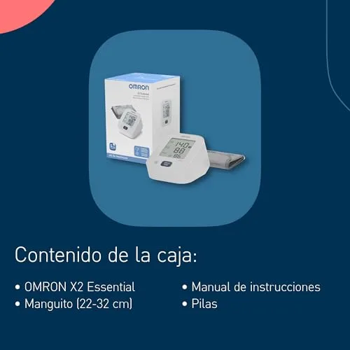 OMRON ▫️ X2 Essential – Tensiómetro digital de braço, clinicamente validado 6