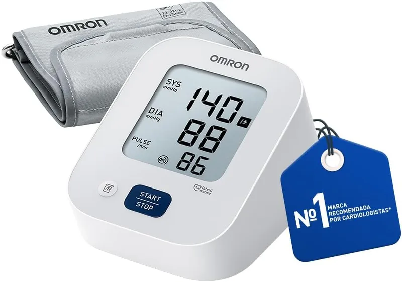 OMRON ▫️ X2 Essential – Tensiómetro digital de braço, clinicamente validado