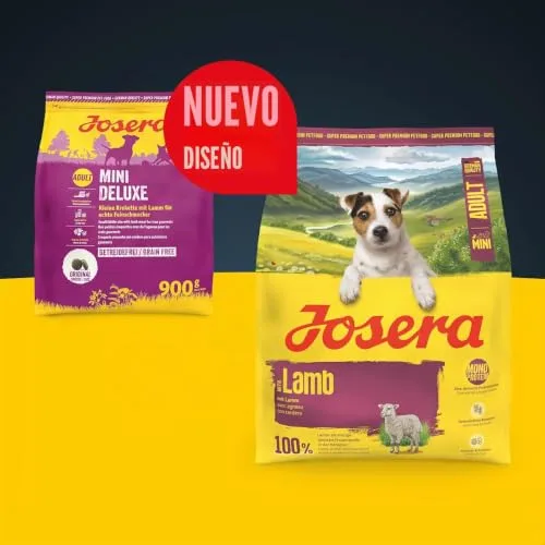 Josera ▫️ Mini Adult Cordeiro (1 x 3 kg) | Ração seca de primeira qualidade para cães adultos de raças pequenas | com batata-doce, ervas e frutas | Croquetas pequenas | Muito digestível | sem cereais 2