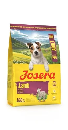 Josera ▫️ Mini Adult Cordeiro (1 x 3 kg) | Ração seca de primeira qualidade para cães adultos de raças pequenas | com batata-doce, ervas e frutas | Croquetas pequenas | Muito digestível | sem cereais 3