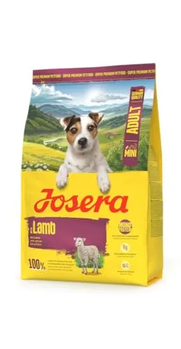 Josera ▫️ Mini Adult Cordeiro (1 x 3 kg) | Ração seca de primeira qualidade para cães adultos de raças pequenas | com batata-doce, ervas e frutas | Croquetas pequenas | Muito digestível | sem cereais 6