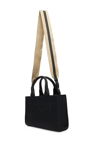 Love Moschino ▫️ JC4044PP1OLE0000, mala de mão para mulher, preta, tamanho único, Preto, Tamanho único 4