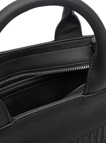 Love Moschino ▫️ JC4044PP1OLE0000, mala de mão para mulher, preta, tamanho único, Preto, Tamanho único 5