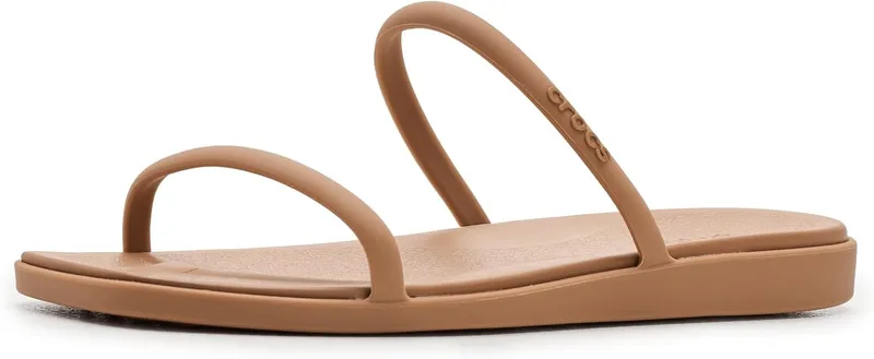 Crocs ▫️ Miami Two Strap Sandal Sandálias planas para mulher