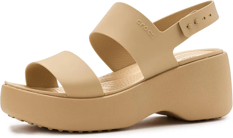 Crocs ▫️ Brooklyn Sky Sandal - Sandália com salto - Mulher