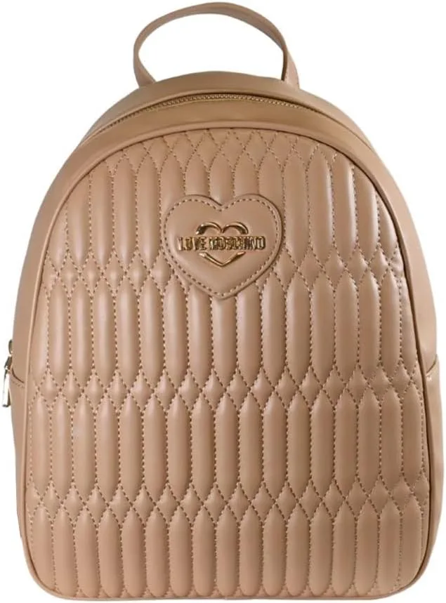 Love Moschino ▫️ Jc4036pp1olj0104, Mochila para mulher, Bege, M