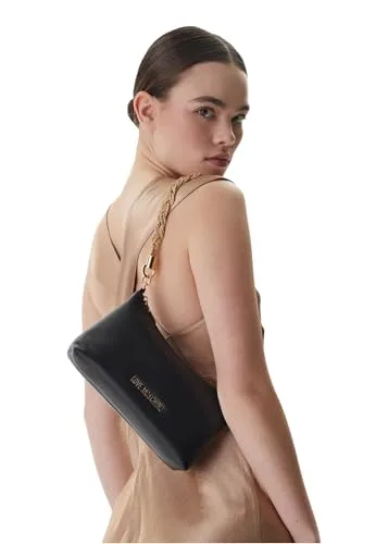 Love Moschino ▫️ JC4143PP1OLX0000, feito à mão, para mulher, preto, tamanho único, Preto, Tamanho único 2