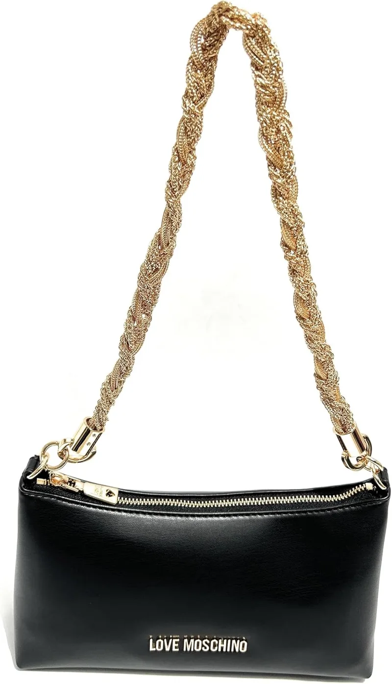 Love Moschino ▫️ JC4143PP1OLX0000, feito à mão, para mulher, preto, tamanho único, Preto, Tamanho único