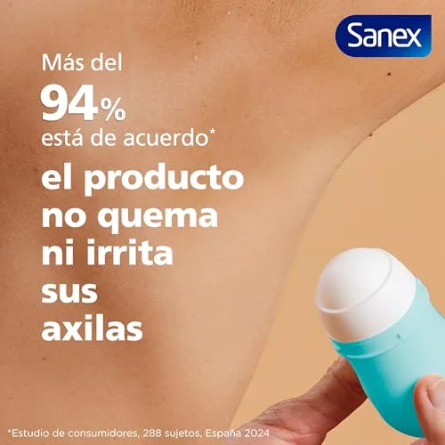 Sanex ▫️ Dermo+ Active Freshness, Desodorizante Antitranspirante Roll-On, 6x50 ml 5
