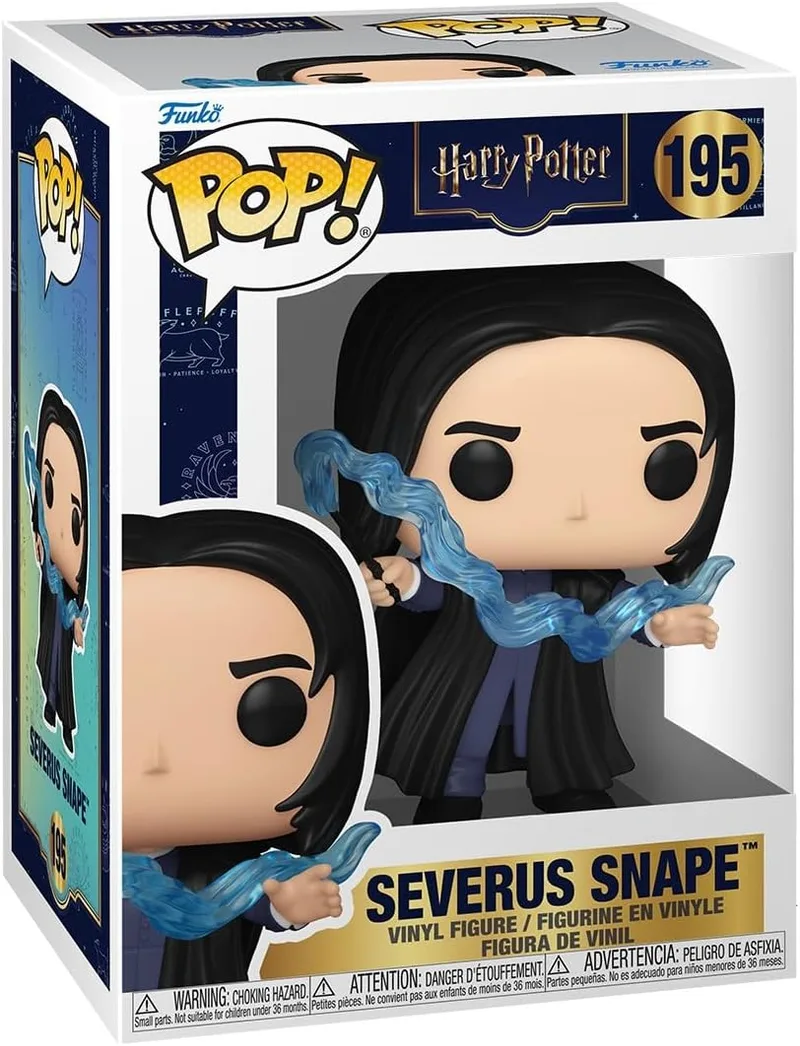 Funko ▫️ Pop! Filmes: Harry Potter - Severus Snape com Patronus - Figura de Vinil Colecionável - Ideia para presente - Mercadoria Oficial - Brinquedos Coleccionáveis para Crianças e Adultos - Figura de Modelo Colecionável