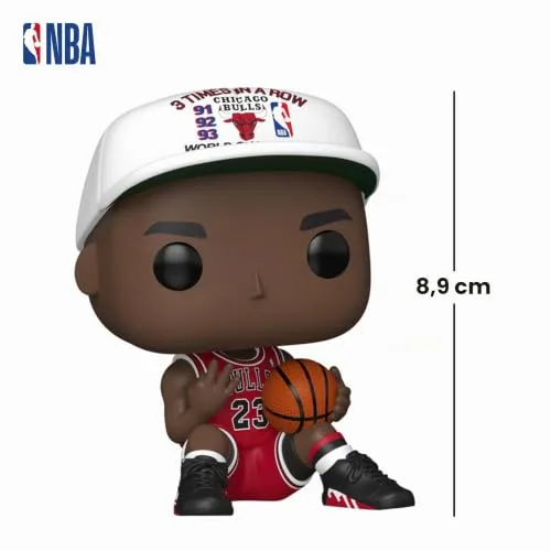 Funko ▫️ POP! NBA: Bulls - Michael Jordan (3 vezes consecutivas) 3