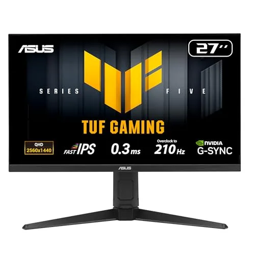 ASUS ▫️ TUF Gaming VG27AQL5A - Monitor Fast IPS QHD de 27" a 210 Hz 2