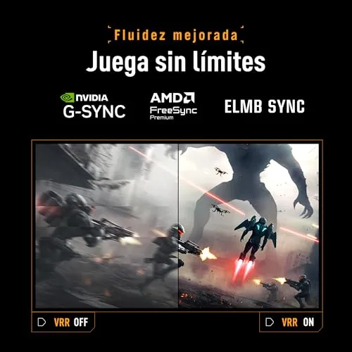 ASUS ▫️ TUF Gaming VG27AQL5A - Monitor Fast IPS QHD de 27" a 210 Hz 5