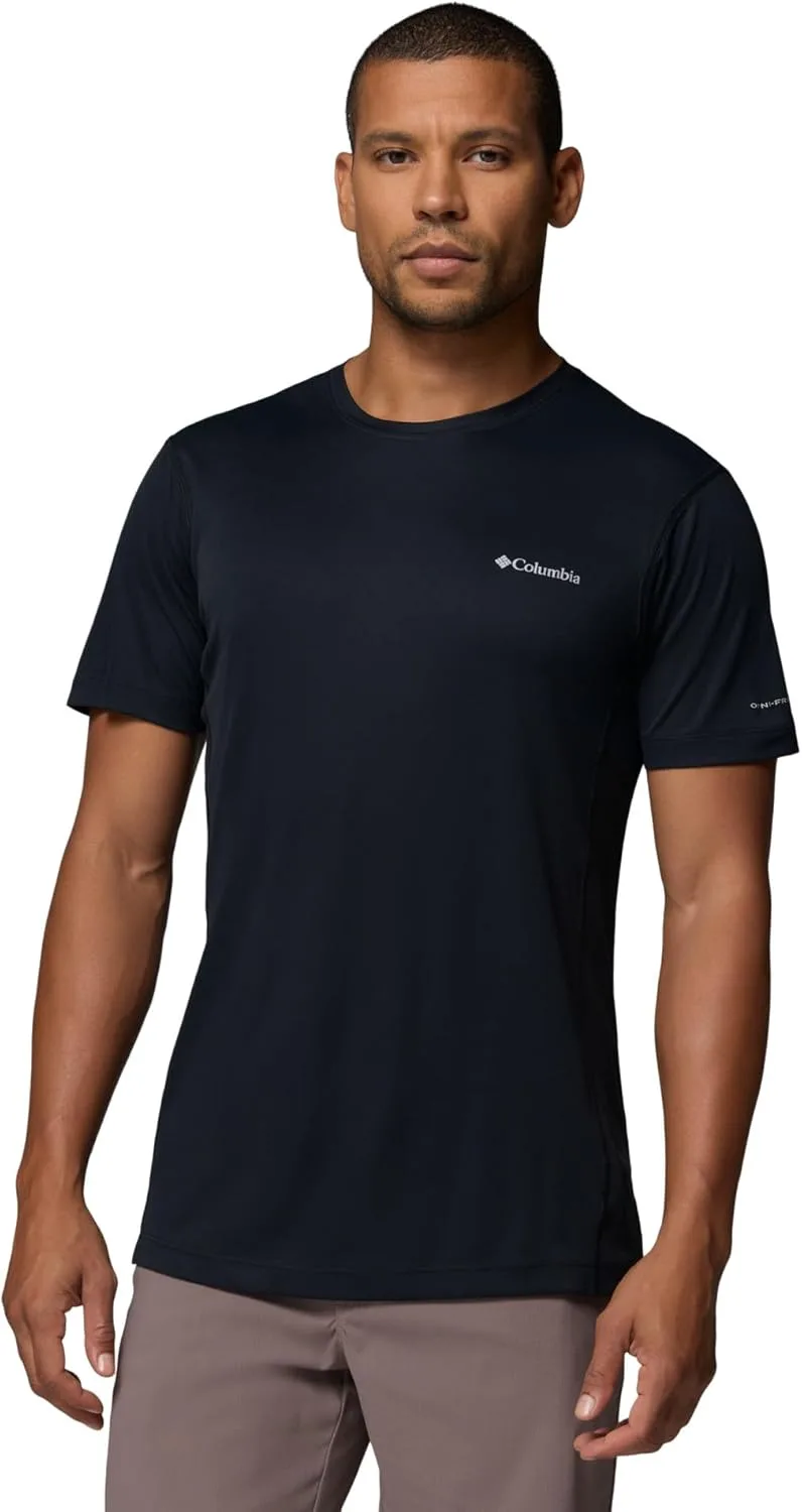 Columbia ▫️ Zero Rules Light Short Sleeve Crew Manga curta para homem