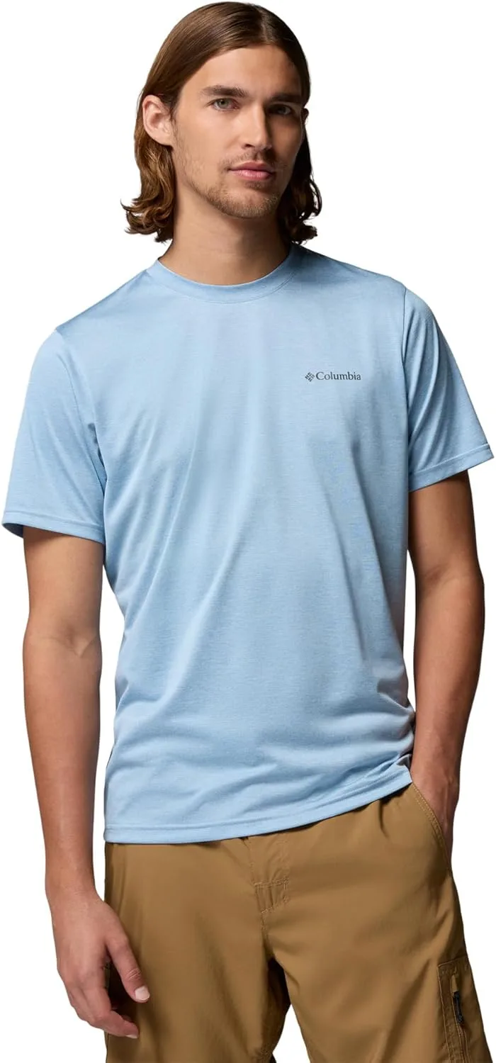 Columbia ▫️ Hike Crew, Camiseta técnica de manga curta para homem