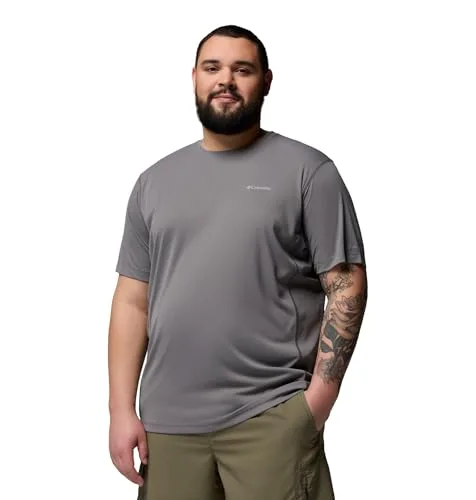 Columbia ▫️ Zero Rules Light Short Sleeve Crew, Camiseta técnica de manga curta para homem 6
