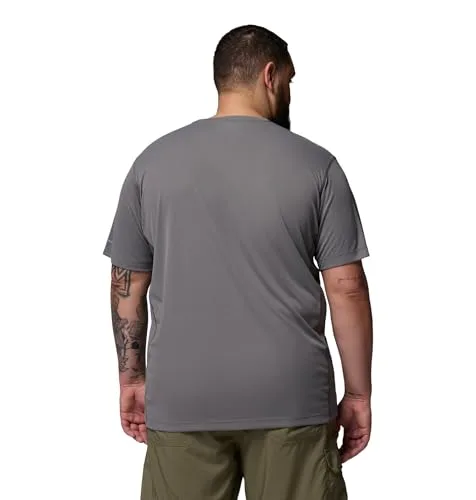 Columbia ▫️ Zero Rules Light Short Sleeve Crew, Camiseta técnica de manga curta para homem 7