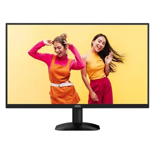 AOC ▫️ Monitor Q27B35E de 27 polegadas, 75 Hz, painel IPS, 4 ms GtG, HDR10, (2560x1440, 1 porta HDMI 1.4, 1 porta DP 1.4) Preto 2
