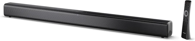 Sharp ▫️ Barra de som para TV HT-SB145, compatível com Roku TV, 150 W, Bluetooth 5.3, HDMI ARC, USB, saída ótica, AUX 2.0, preta