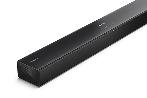 Sharp ▫️ Barra de som HT-SB304 2.0 Dolby Atmos + DTS Virtual:X, Bluetooth com HDMI ARC/CEC, potência total de 180 W, 81 cm, cor preta 3