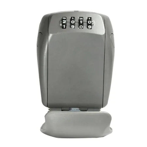 Master Lock ▫️ Caixa de Segurança para Chaves de Parede com Sistema de Abertura «Puxar para Abrir», de tamanho médio, para exterior, com kit de montagem incluído, preta 3