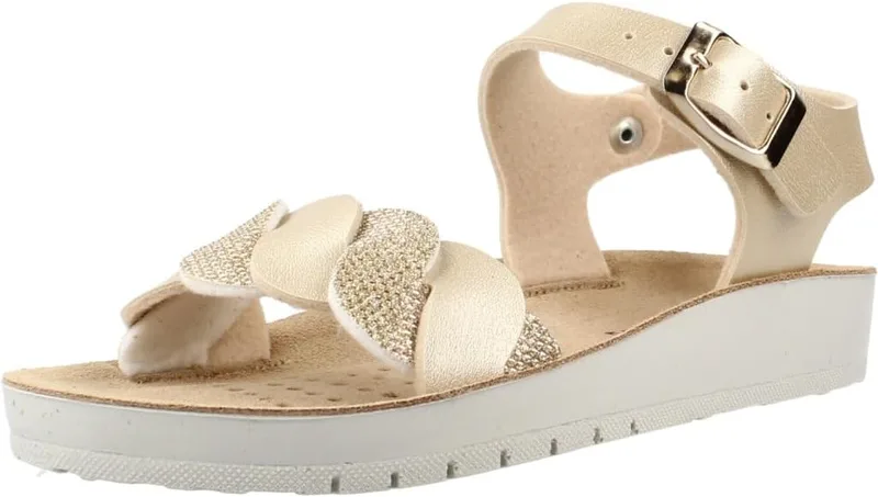 Geox ▫️ J Sandal Costarei Gi Sandália para meninas