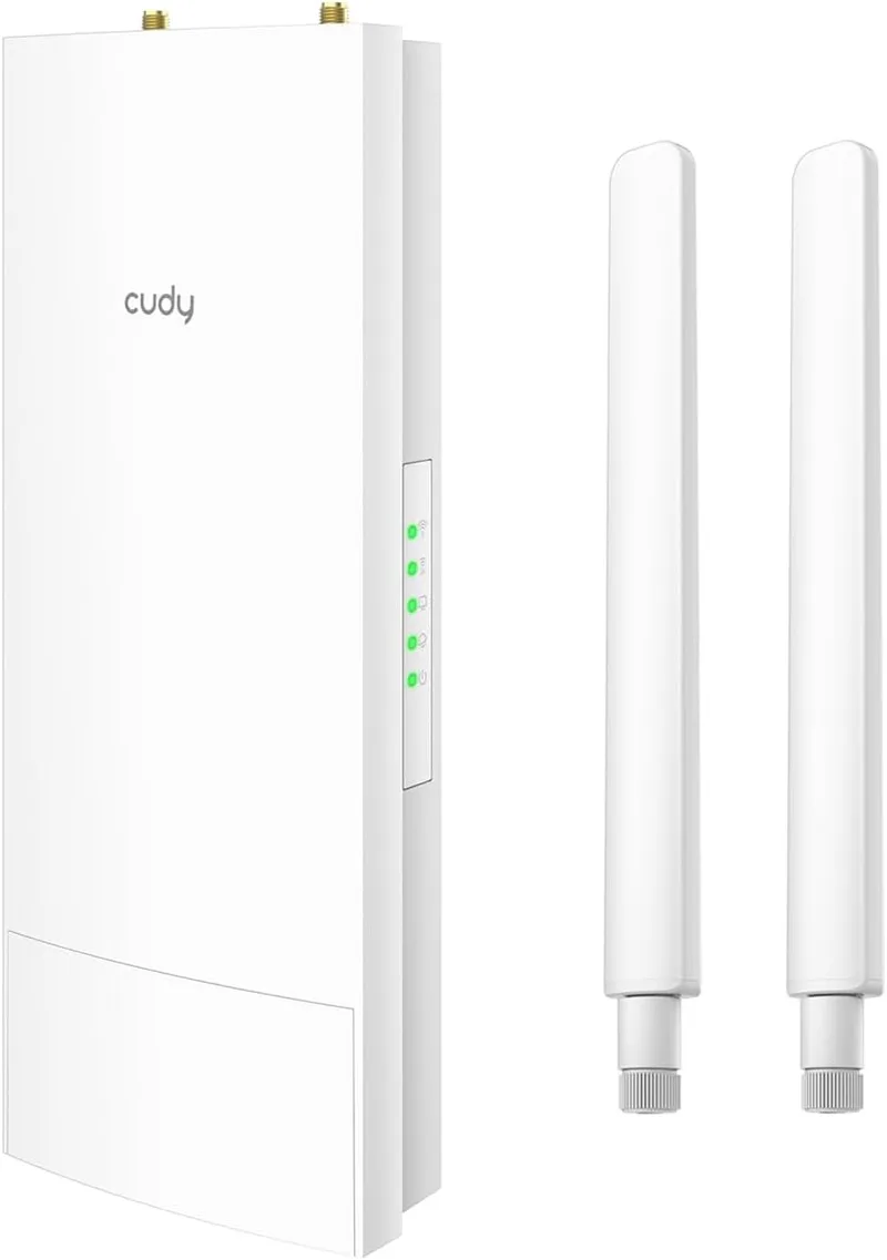 Cudy ▫️ AC1200 Exterior WiFi 5: ponto de acesso Wi-Fi para exterior, AP1200 Outdoor
