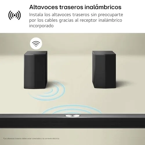 LG ▫️ DS60TR - Barra de som, Bluetooth, 440 W, Preto 6