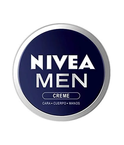 NIVEA ▫️ MEN Pack Cuidado Completo - Necessaire, Conjunto de oferta para homem com creme facial 75 ml + gel de banho 250 ml + bálsamo pós-barba 100 ml, desodorizante em spray 200 ml 4