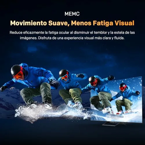 Metz ▫️ 55" MQF7500Z QLED 4K Smart TV, QLED 5.ª geração, HDR10+, Dolby Vision e Atmos, Modo 120 Hz, MEMC, Game Hub, AI TV, Screen Cast, Proteção ocular, Assistência visual (2025) 5