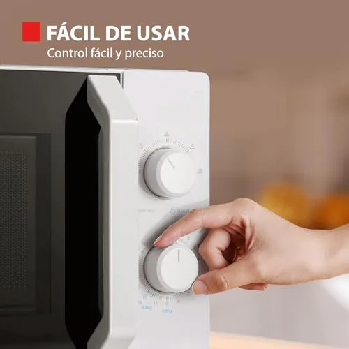 Toshiba ▫️ Micro-ondas 20 L, 700 W, MW2-MM20P(WH) 5