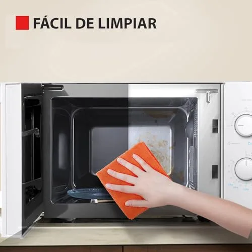Toshiba ▫️ Micro-ondas 20 L, 700 W, MW2-MM20P(WH) 7