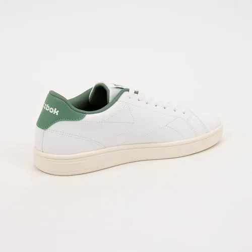 Reebok ▫️ Ténis Court Clean em pele, brancos 5
