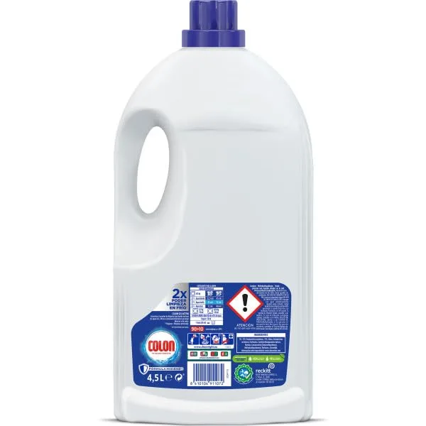 Colon ▫️ Gel Activo – Detergente líquido para máquina de lavar roupa, 100 doses = 5 meses e meio de limpeza e frescura 3