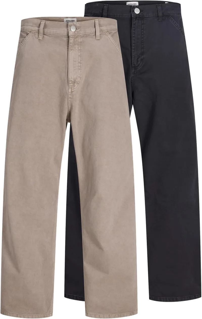 JACK & JONES ▫️ Jpstalex Raye Worker Pant MP 2Pk (Conjunto de 2) para homem