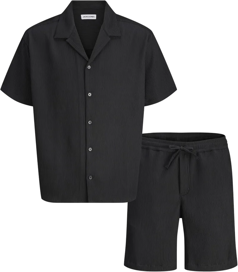 JACK & JONES ▫️ Camisa de resort Jjeharrison SS Sn Set MP (Conjunto de 2) para homem