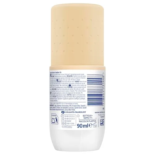Sanex ▫️ Dermo+ Sensitive, Desodorizante Antitranspirante Roll-On 72h, 90 ml 2