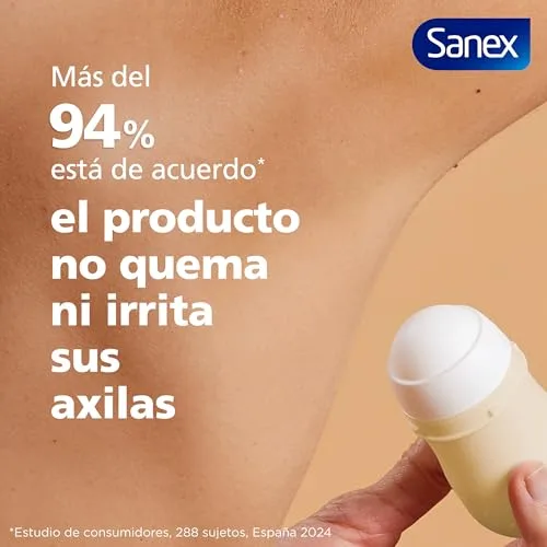 Sanex ▫️ Dermo+ Sensitive, Desodorizante Antitranspirante Roll-On 72h, 90 ml 6