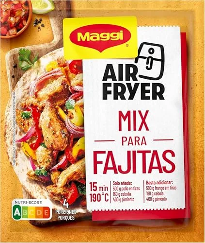 Maggi ▫️ Airfryer fajitas, embalagem de 27 x 27 g 3