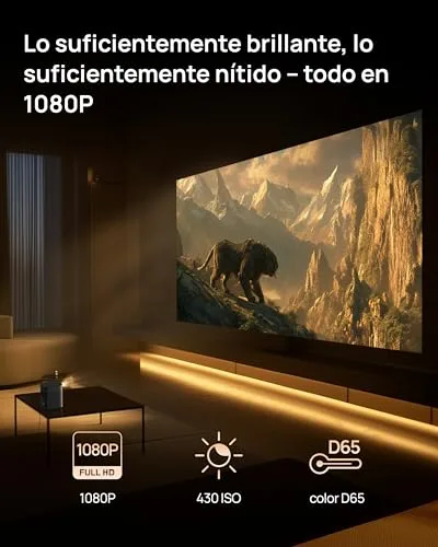 XGIMI ▫️ MoGo 2 Pro (Novo) Mini-projetor portátil de 1080p, Google TV com Netflix 3