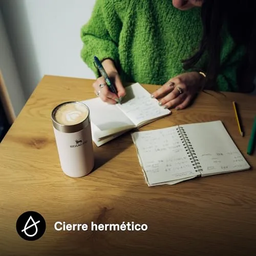 STANLEY ▫️ 1913 Aerolight Transit Termo para Café para Levar 0,35 L - Rose Quartz 5