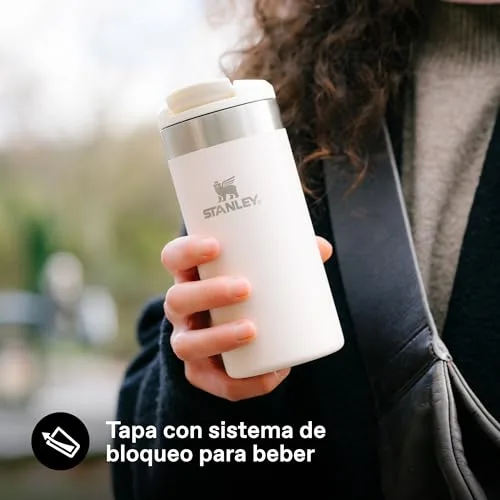 STANLEY ▫️ 1913 Aerolight Transit Termo para Café para Levar 0,35 L - Rose Quartz 7