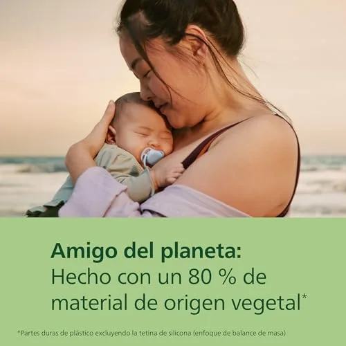 PHILIPS ▫️ Chupetas Avent Ultra Air: design anatómico, para bebés dos 0 aos 6 meses, tetina simétrica em silicone macio, sem BPA, com estojo esterilizador, embalagem de 2 unidades, SCF087/01 5