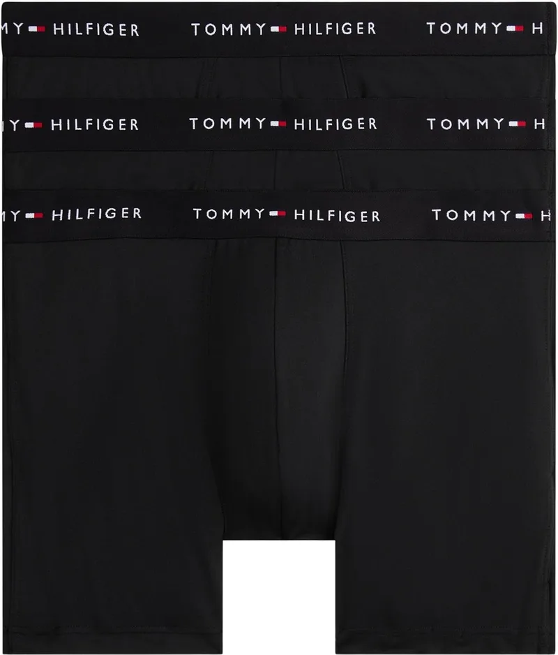 Cuecas boxer 3P Tommy Hilfiger para homem, DTM UM0UM03616180XK002, cor amarela, tamanho S